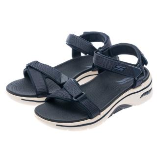 【SKECHERS】女鞋 健走系列涼拖鞋 GO WALK ARCH FIT 2.0 SANDAL(140876NVY)