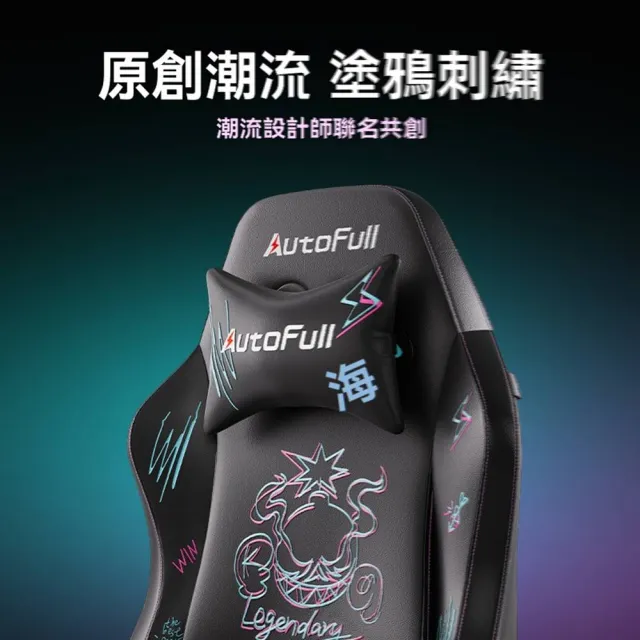 【w傲風旗艦店】C3暗騎 無腳托款(電競椅 電腦椅 躺椅 靠背椅 辦公椅 人體工學椅 遊戲椅 預購15天)