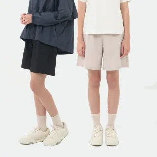 【GIORDANO 佐丹奴】女裝 輕薄彈力短褲(多色任選)