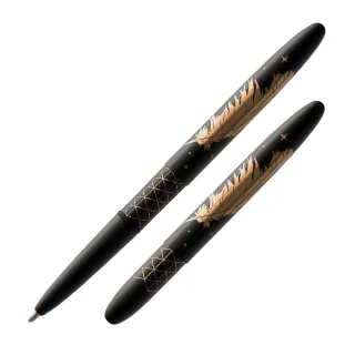 【fisher】Space Pen Blue Origin Special Edition 霧面黑色子彈型太空筆(#400B/FS&H-BO)