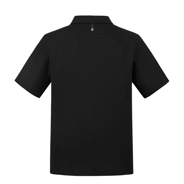 【The North Face】TNF 北臉 北面 休閒 短袖POLO M DUNE SKY POLO - AP 男 黑色(NF0A8DFTJK3)