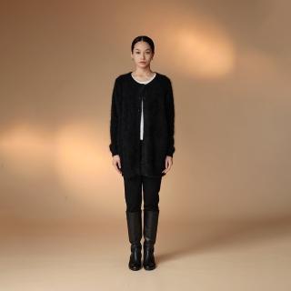 【giordano ladies】兔毛混紡中長版外套(02373556)