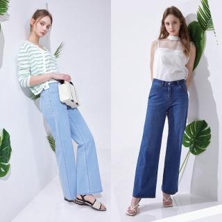 BLUIST涼感Coolmax萊卡彈夏牛仔褲