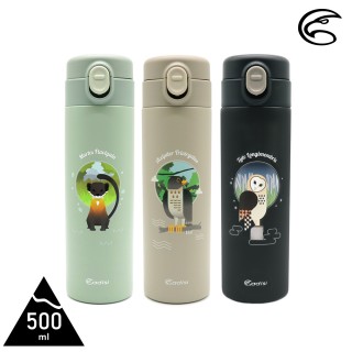 【ADISI】輕量陶瓷保溫杯 AS23037-500ml(陶瓷塗層 保溫水壺 不鏽鋼水壺)(保溫瓶)