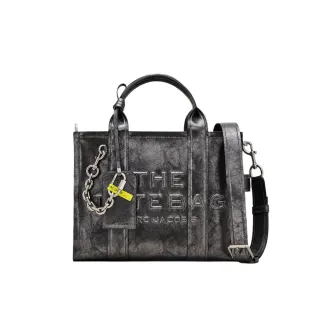 【MARC JACOBS】The Tote 中型金屬光澤托特包
