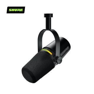 【SHURE】MV7+ Podcast USB/XLR雙輸出動圈麥克風-黑(鍵寧公司貨) + Minoya桌上型瞬熱式智慧開飲機