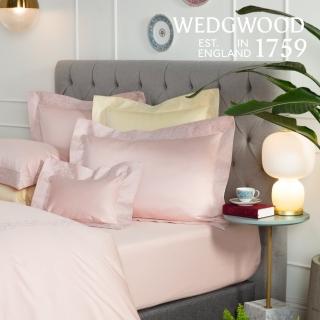 【WEDGWOOD】600織埃及棉 素面鬆緊床包一件｜佛羅倫斯系列(百貨款｜加大180x186cm)