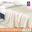 【MIT iLook】買1送1 高質感雙色石墨烯x天柔絲鋪棉四季涼被/薄被/空調被/涼夏被(5x6.5尺-多色任選)