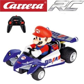 【Nintendo 任天堂】瑪利歐賽車#1/18炫酷F1遙控車-瑪利歐