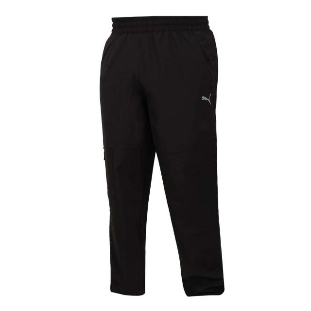 【PUMA】男基本系列TECH工裝長風褲-歐規 慢跑 休閒 運動長褲(68460901)