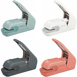 【KOKUYO】日本 莫蘭迪色系環保無針釘書機 美壓版 無孔洞 訂書機(四色任選)