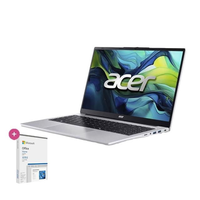 【Acer 宏碁】Office2024★15.6吋R5輕薄筆電(Aspire/AL15-42P-R5X3/R5-7430U/16G/512G SSD/W11H)