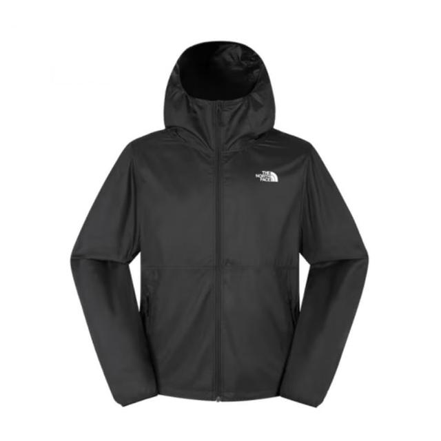 【The North Face】北臉 外套 男款 運動連帽外套 防風 防曬 防潑水 M TNF CYCLONE WIND 黑 NF0A8DFSJK3
