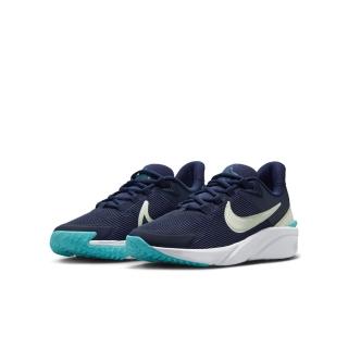 【NIKE 耐吉】慢跑鞋 女鞋 大童 運動鞋 緩震 STAR RUNNER 4 NN GS 藍 DX7615-409