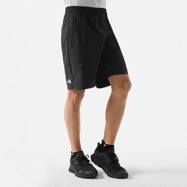 The North Face 北臉 短褲 男 休閒褲 吸濕排汗 M PULL ON SHORTS 黑 NF0A7WB7JK3