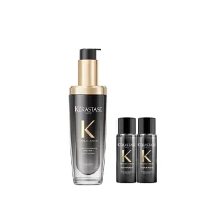 【KERASTASE 巴黎卡詩】黑鑽極萃逆時玫瑰香氛露75ml(新升級/護髮油)