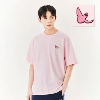 【Mark Gonzales官方旗艦】男女同款 小天使布章 OG 經典T恤-粉紅色