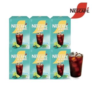 【NESCAFE 雀巢咖啡】香檸美式咖啡6入X6盒(15g/入；共36入)