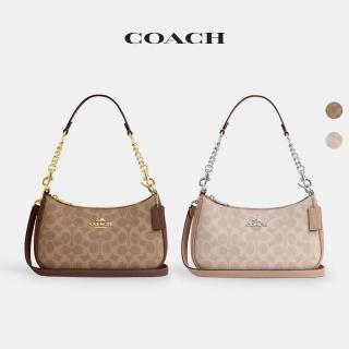 【COACH】蔻馳官方直營 TERI經典Logo單肩包 斜揹包 手提包-多色可選(CA548/CV933/CJ941/CV938/CQ674)