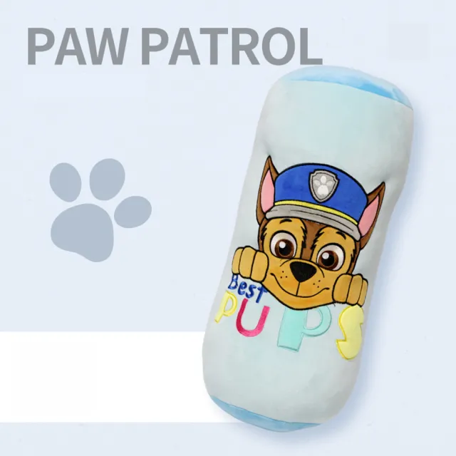 【paw patrol 汪汪隊立大功】圓圓條型兒童抱枕(共有5款汪汪隊短絨毛棉柔條型枕)