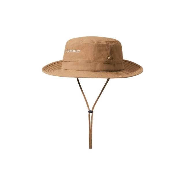【Mammut 長毛象官方直營】Hiking Adventure Hat AF 防風防紫外線防護漁夫帽 黏土棕 #1191-02000