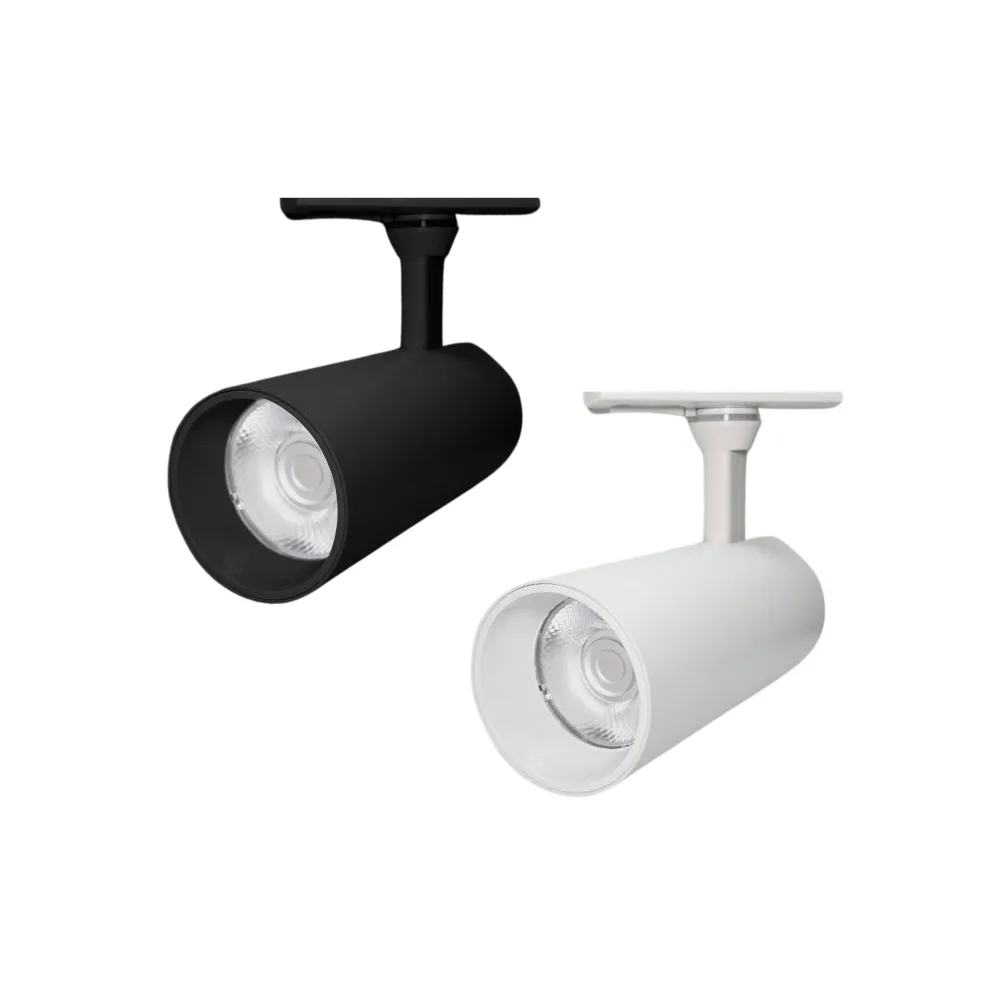 【H.Bear暉熊】10W LED軌道燈 10瓦 石內卜軌道燈 超薄滑軌燈 商空照明燈 內縮光源(白光 自然光 黃光)