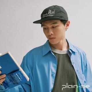 【plain-me】clip by clip logo 平簷帽 PLN2318-251(男女帽子 配件 帽子 休閒帽 五分割帽)
