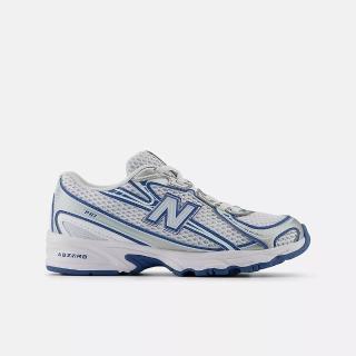【NEW BALANCE】NB 運動鞋 童鞋 中童 兒童 灰白藍 PZ740LB-W楦