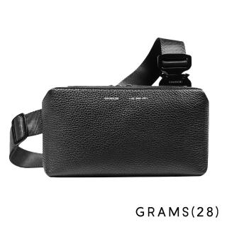 【GRAMS28】157 Essential Sling 斜背胸包(黑色)