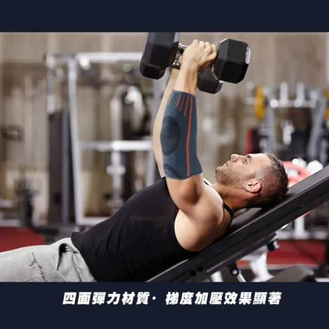【XA】專業運動針織護肘4001一雙入(媽媽手/網球肘/肘關節/針織護肘/手肘防護/運動護具/羽毛球/特降)