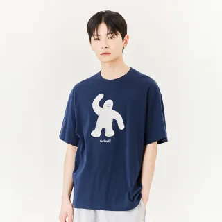 【Mark Gonzales官方旗艦】男女同款 SHMOO T恤-深藍色