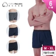 【棉花共和國】多件組/6件入-極速快乾舒適涼爽平口褲(吸濕排汗 四角褲 男內褲)