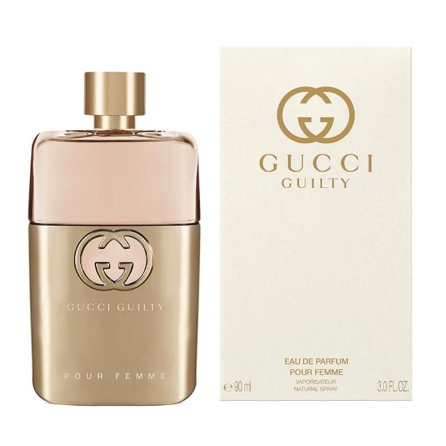 【GUCCI 古馳】GUILTY 罪愛女性淡香精 90ml(專櫃公司貨)