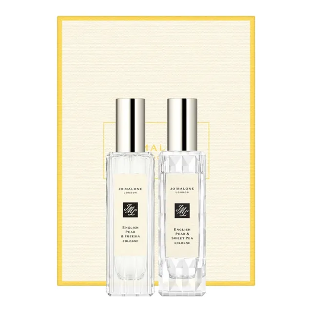 【Jo Malone】香水禮盒兩入組30mlx2(英國梨與甜豌豆&英國梨與小蒼蘭.國際航空版)