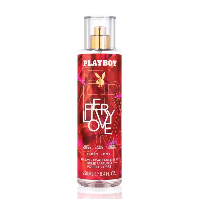 【PLAYBOY】熾熱愛情香氛身體噴霧 250ml(專櫃公司貨)