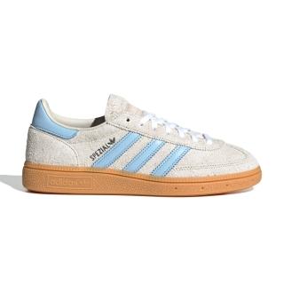 【adidas 愛迪達】Handball Spezial 女鞋 藍灰色 滑板 復古 德訓鞋 運動休閒鞋 JS0241