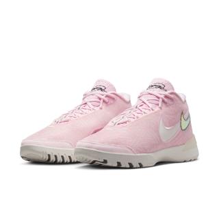【NIKE 耐吉】籃球鞋 男鞋 運動鞋 包覆 緩震 LBJ NXXT GENISUS EP 粉 HF0711-602