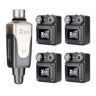 【Xvive】U4R4 Wireless IEM System 入耳式無線監聽傳輸介面(海國)