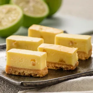 【百佳烘焙】檸檬起士條48入/盒-2盒組(一口起士條｜手工現榨檸檬汁｜新鮮檸檬丁)