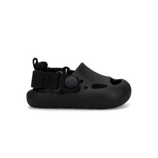 【NEW BALANCE】K8811 V1 中童 黑色 魔鬼氈 護趾 緩衝 小朋友 休閒 涼鞋 SYCLGA1
