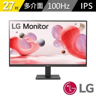 【LG 樂金】27MR400-B 27型 IPS 16:9 100Hz 護眼螢幕(AMD FreeSync/5ms)