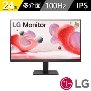 【LG 樂金】24MR400-B 23.8型 IPS 16:9 100Hz 護眼螢幕(AMD FreeSync/5ms)