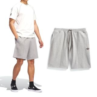 【adidas 愛迪達】Shmoo Fw Short 男款 女款 灰色 亞版 運動 休閒 短褲 JC7650