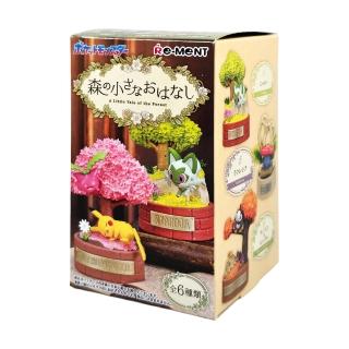 【Re-ment】日本POKEMON-出外踏青系列模型公仔(95g*6入整套組 盒玩)