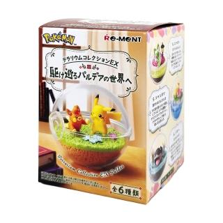 【Re-ment】日本POKEMON-帕魯迪亞世界系列模型公仔(90g*6入整套組 盒玩)