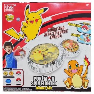 【POKEMON 精靈寶可夢】魔幻陀螺2對戰組 - 皮卡丘vs小火龍