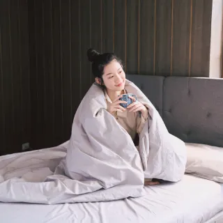 【德國Emma】100%純棉床包加購套組  床包/被套/枕套 雙人加大182*188cm(歐洲品質  藏青藍/靜謐灰/清新綠)