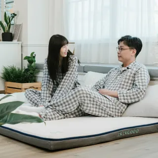 【日日居】雙層舒眠床墊90x188cm 高10cm- 標準單人
