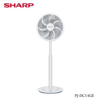 【SHARP 夏普】14吋 DC直流馬達遙控立扇(PJ-DC14GE)