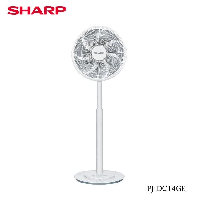 【SHARP 夏普】14吋 DC直流馬達遙控立扇(PJ-DC14GE)